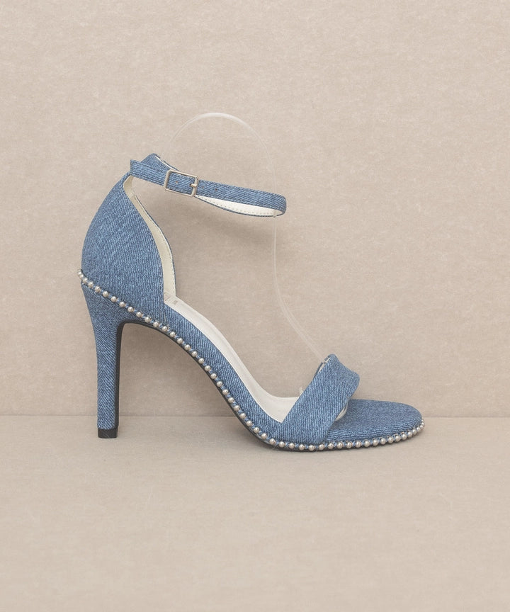 The Dublin Denim Heel - Oasis Society