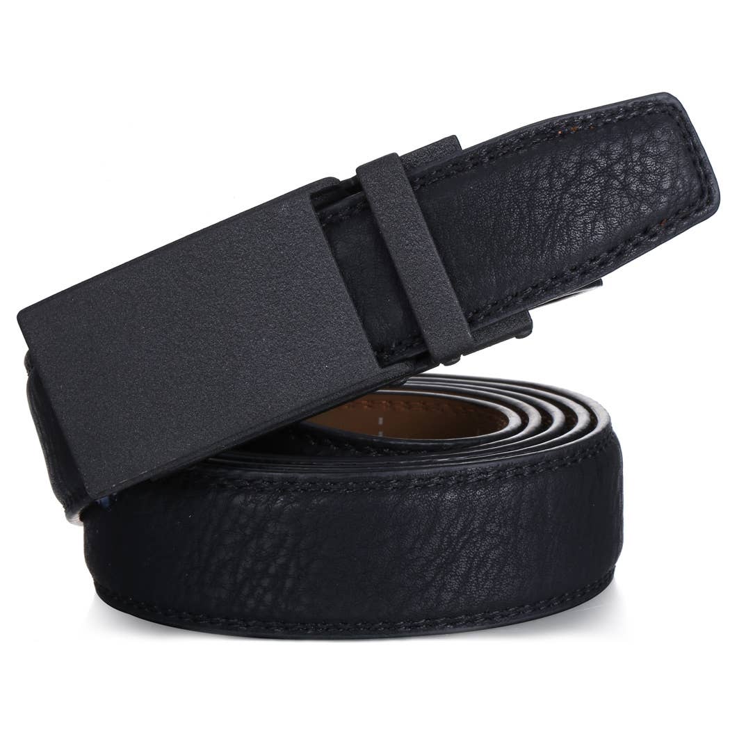 Men Adjustable Genuine Leather Belt