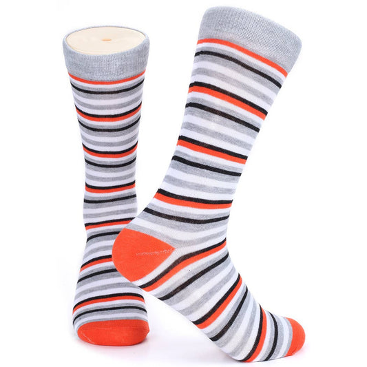 Men Casual Colorful Dress Socks - 6 Pack