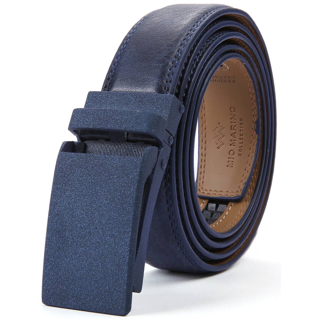 Men Adjustable Genuine Leather Belt