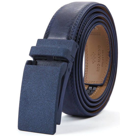 Men Adjustable Genuine Leather Belt