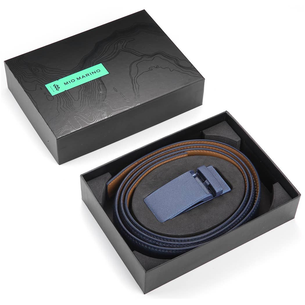 Men Adjustable Genuine Leather Belt