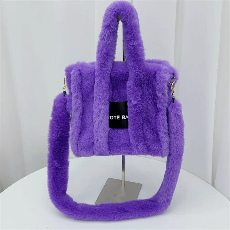 Fashion First - Furry Handbag