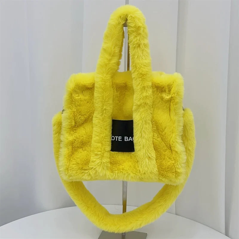 Fashion First - Furry Handbag