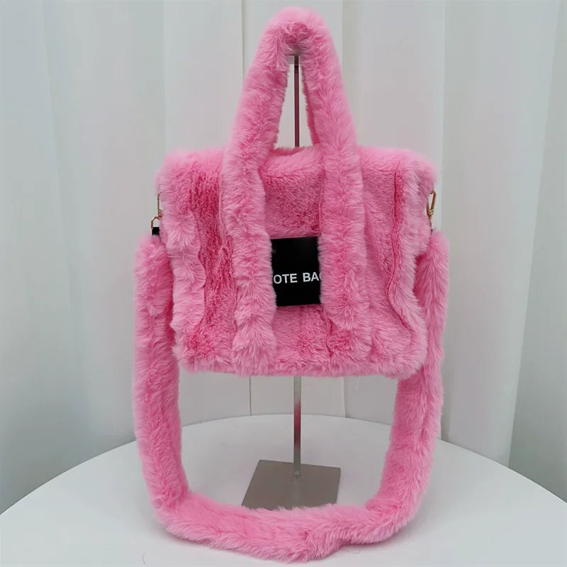 Fashion First - Furry Handbag