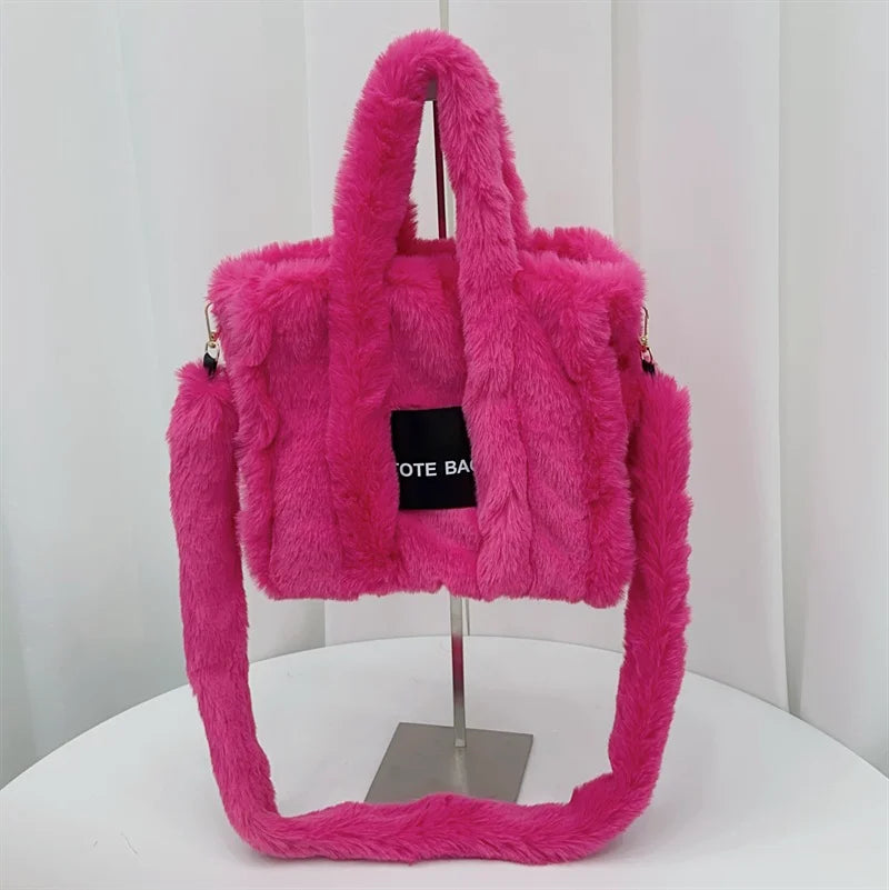 Fashion First - Furry Handbag